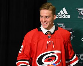 Images from the 2018 NHL Draft in Dallas, Texas on Friday June 22, 2018. Photo by Aaron Bell/CHL Images