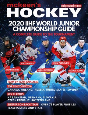 McKeens 2020 IIHF World Junior Championship Guide Cover low res